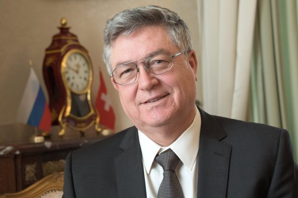 Посол России в Швейцарии: «Конкурс “Золотой Трезини” способствует развитию международных связей»