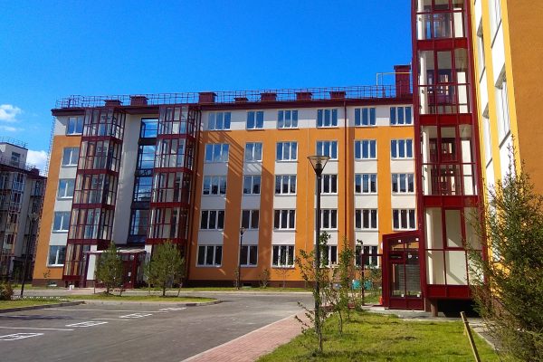 В Пушкинском районе Санкт-Петербурга досрочно введен в эксплуатацию новый жилой комплекс