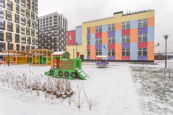 Setl Group построил детский сад на Октябрьской набережной