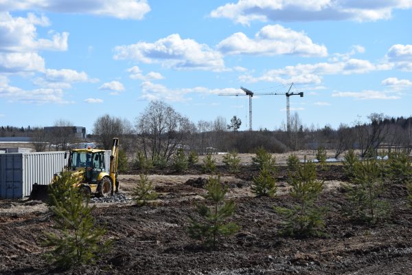 В Gatchina Gardens реализован очередной этап программы по созданию экологичной среды