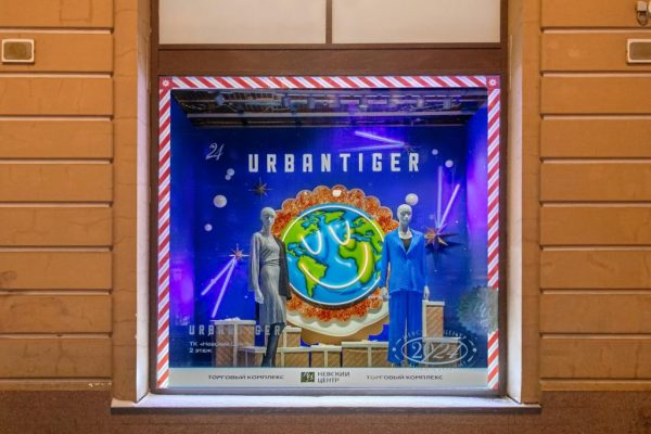 Новогодние витрины ТК «Невский Центр» подарят петербуржцам ощущение праздника
